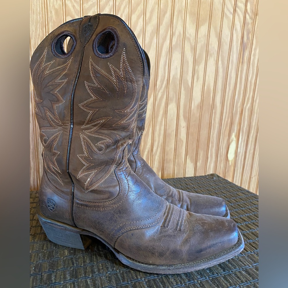 Ariat men’s western cowboy boots, 11D